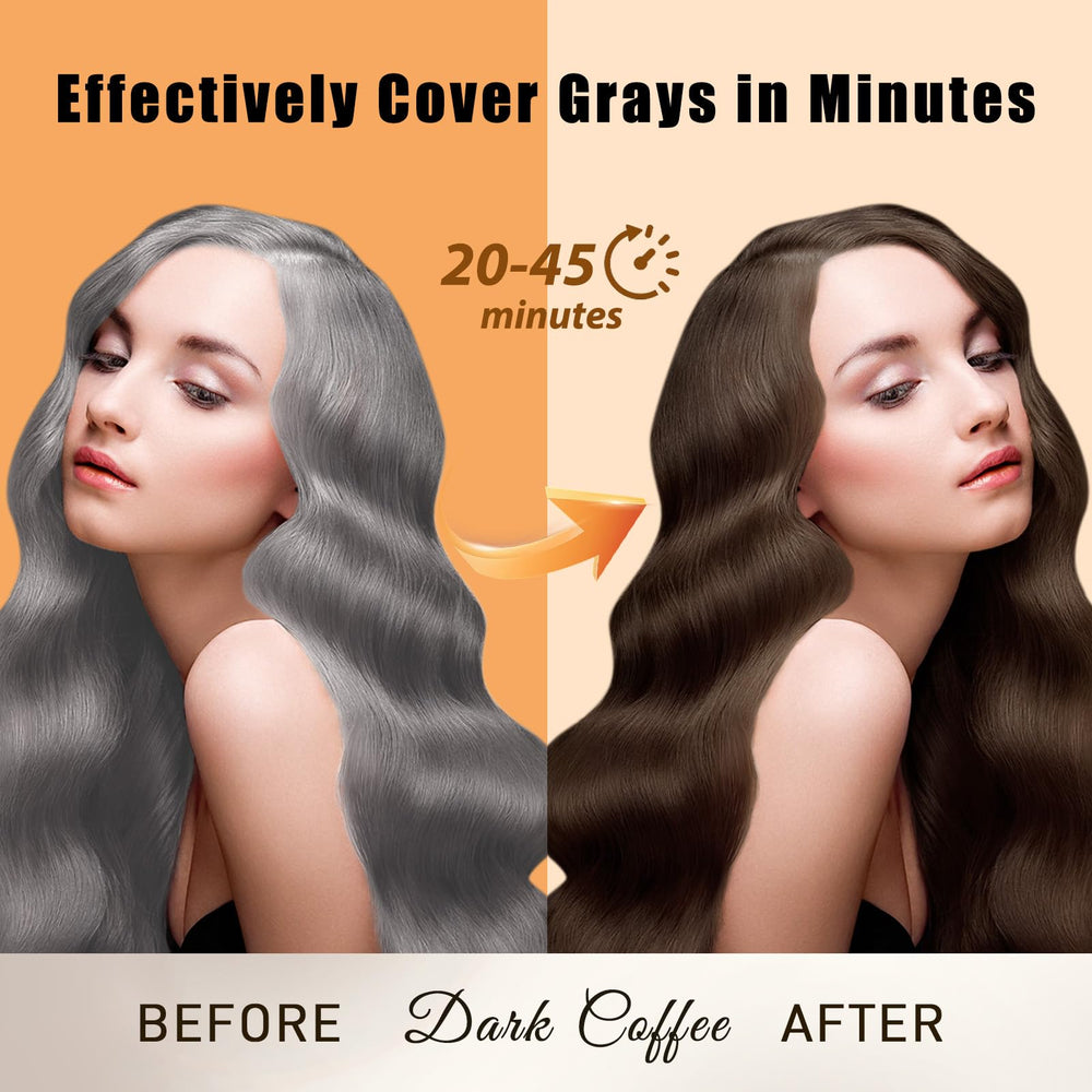 Callmynm gray hair coverage on roots with natural-looking, multi-tonal color.