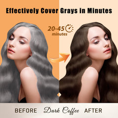 Callmynm gray hair coverage on roots with natural-looking, multi-tonal color.