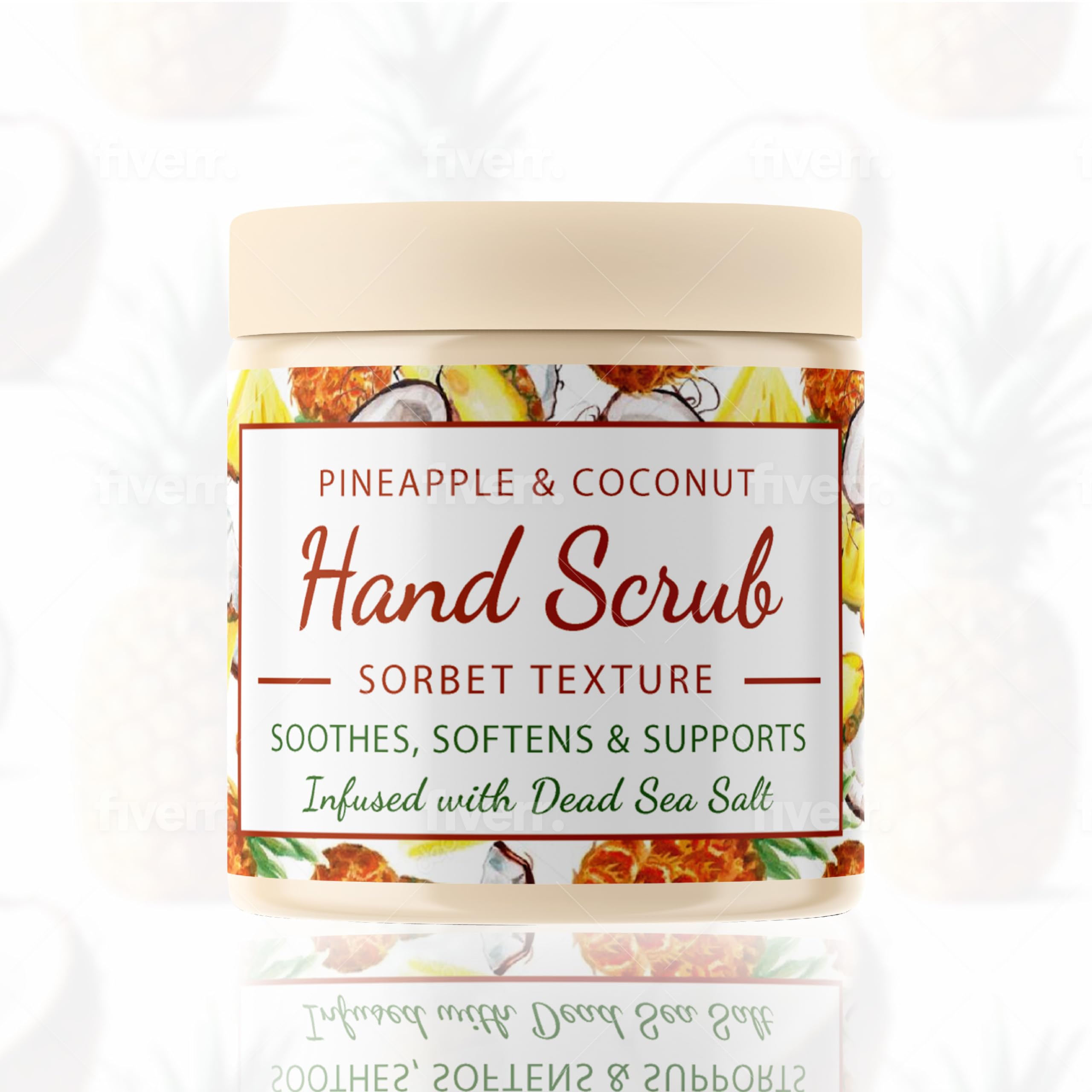 CalmGrace 10.5oz tub offers long-lasting supply for routine exfoliation.