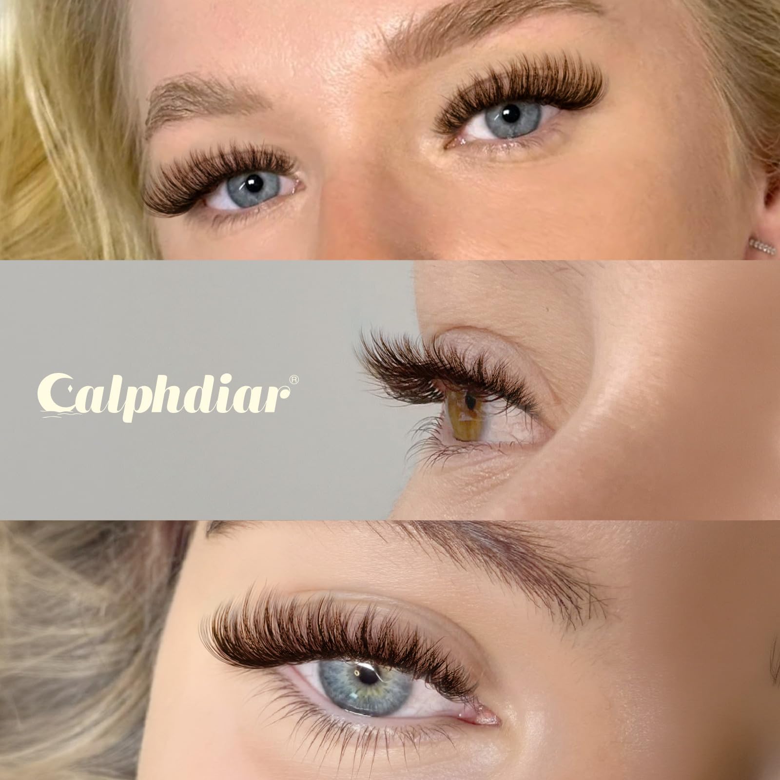 Calphdiar lash clusters application steps for beginners.