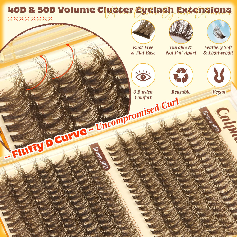 Calphdiar clusters use soft composite fibers for comfortable wear.