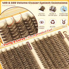 Calphdiar clusters use soft composite fibers for comfortable wear.