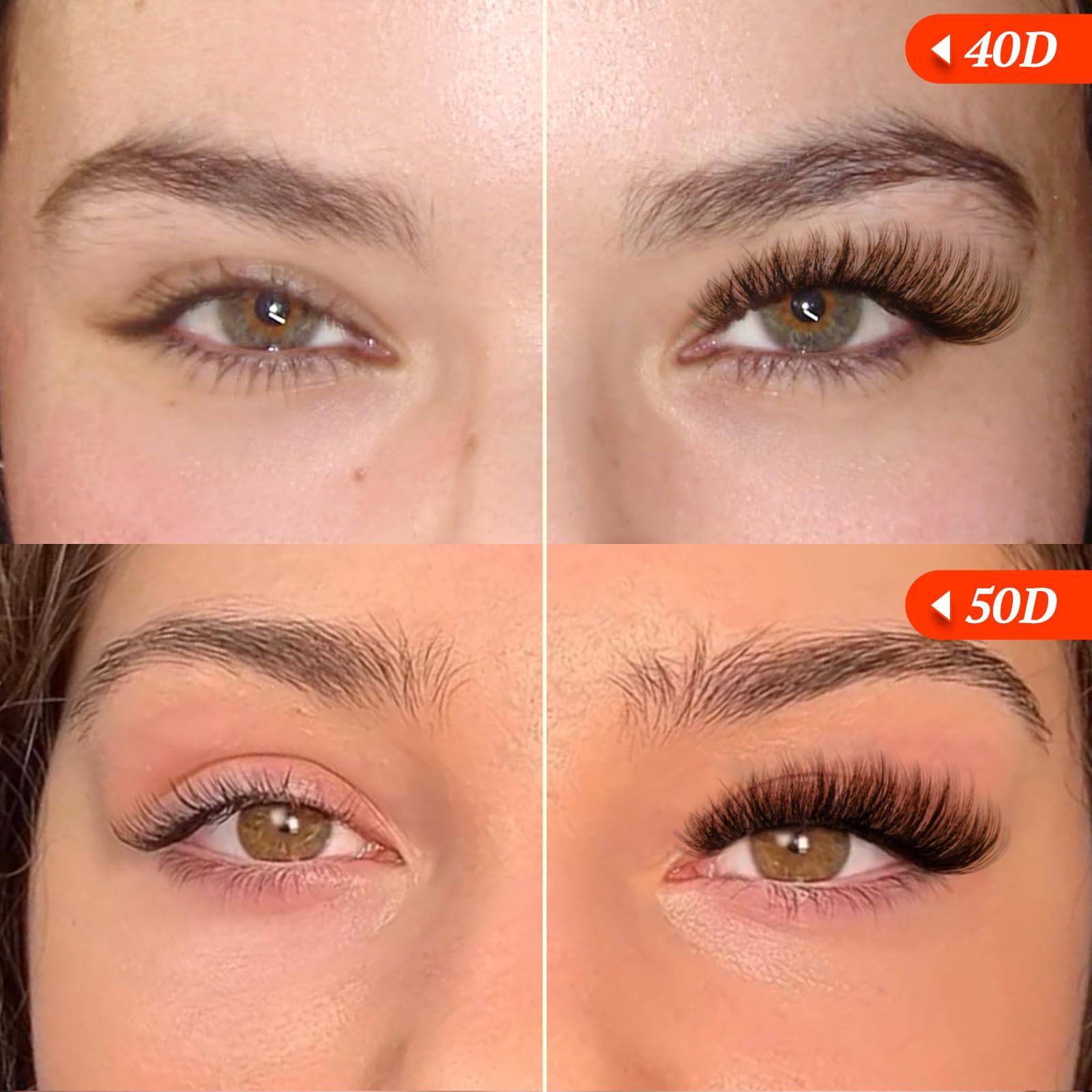 Calphdiar lash clusters removal method for easy cleanup.