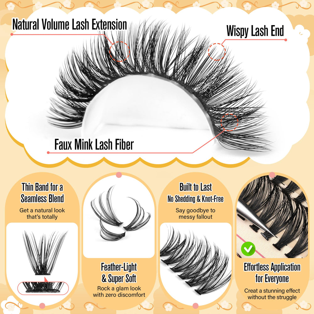 Calphdiar diy lash application step supports at-home lash styling.
