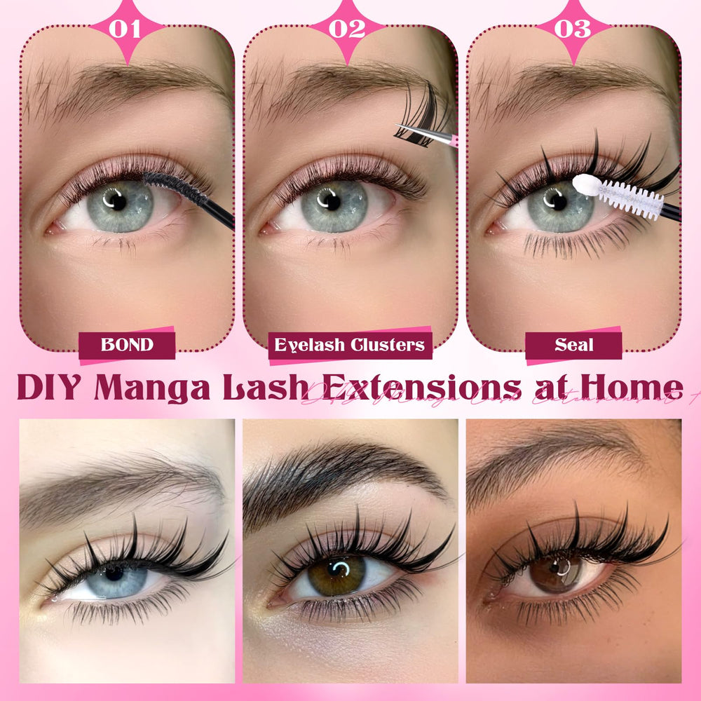 Calphdiar DIY lash set offering versatile length combos.