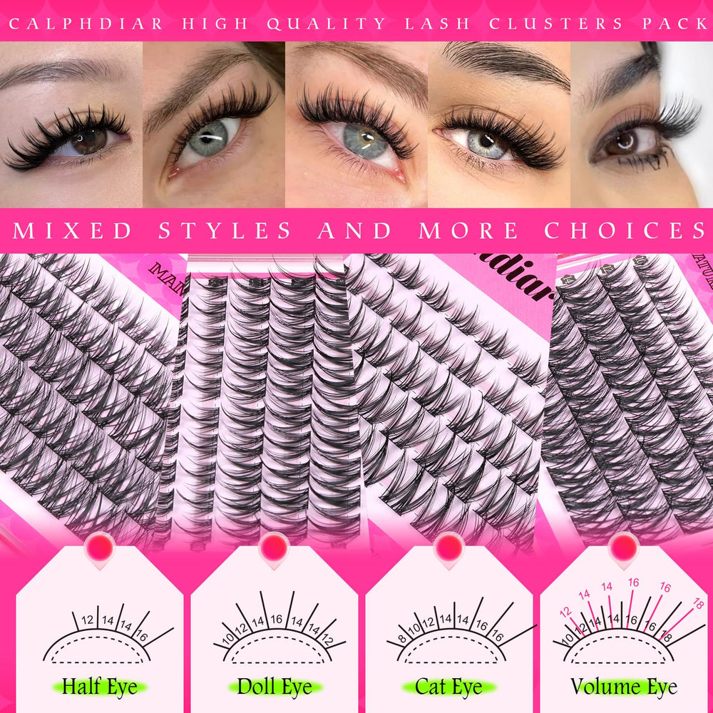 Calphdiar easy-3-minute-application promotes quick at-home lash upgrades.