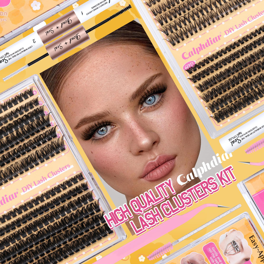 Calphdiar lash brush for grooming and separating lashes.