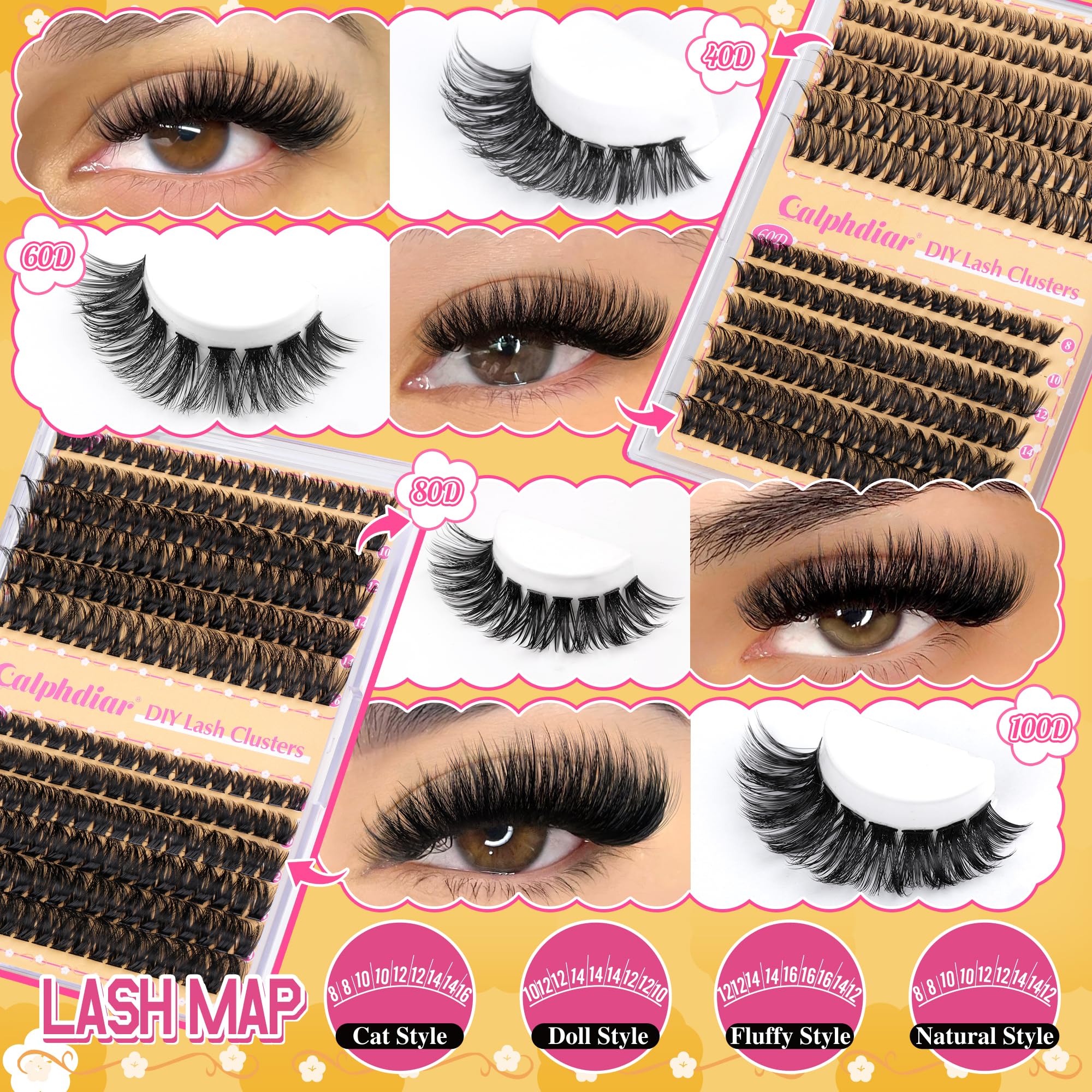Calphdiar lash tweezers for precise application and placement.