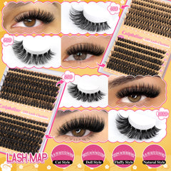 Calphdiar lash tweezers for precise application and placement.