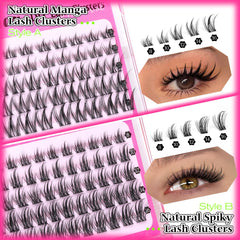 Calphdiar variety-pack-lash-clusters-diy enables diverse styles and lengths for custom looks.