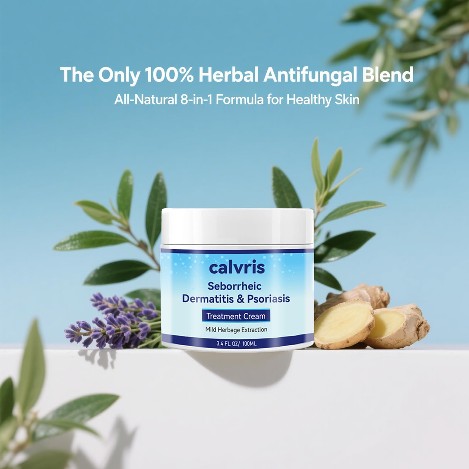 Calvris Scalp Comfort Balm cooling sensation after cleansing.