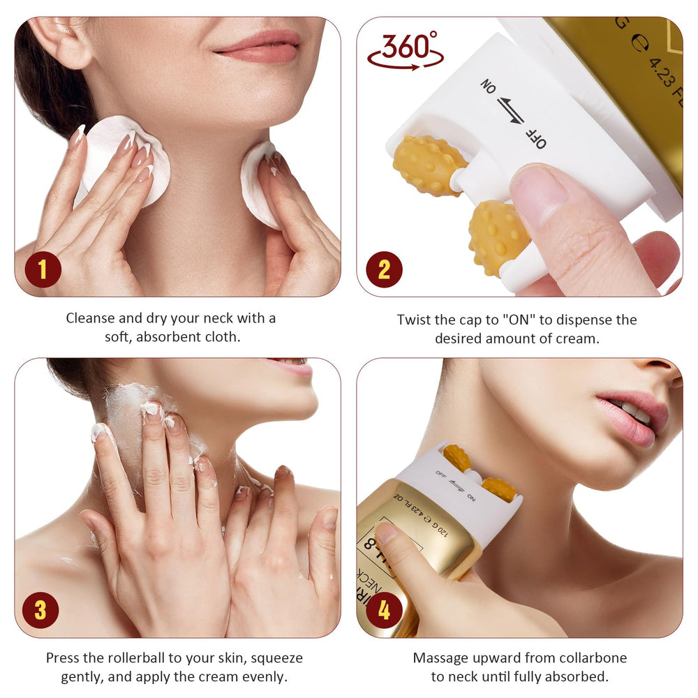 Calyphra PEAQ neck cream natural ingredients highlight gentle care
