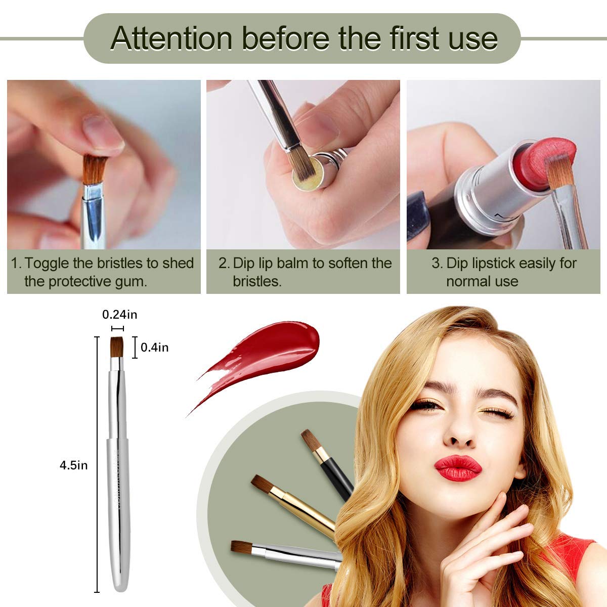 Camdeez Rownyeon dust-protection mechanism keeps bristles clean