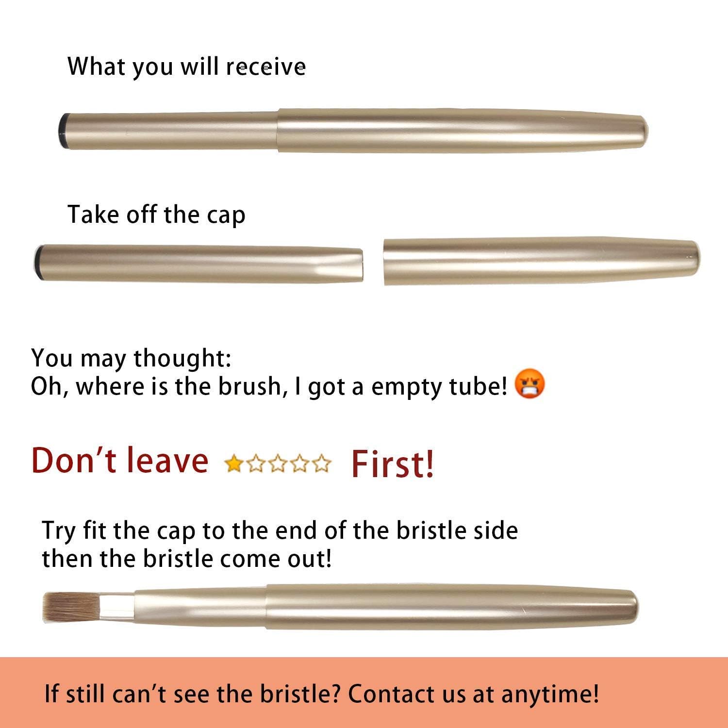 Camdeez Rownyeon premium marten hair bristles for smooth color application