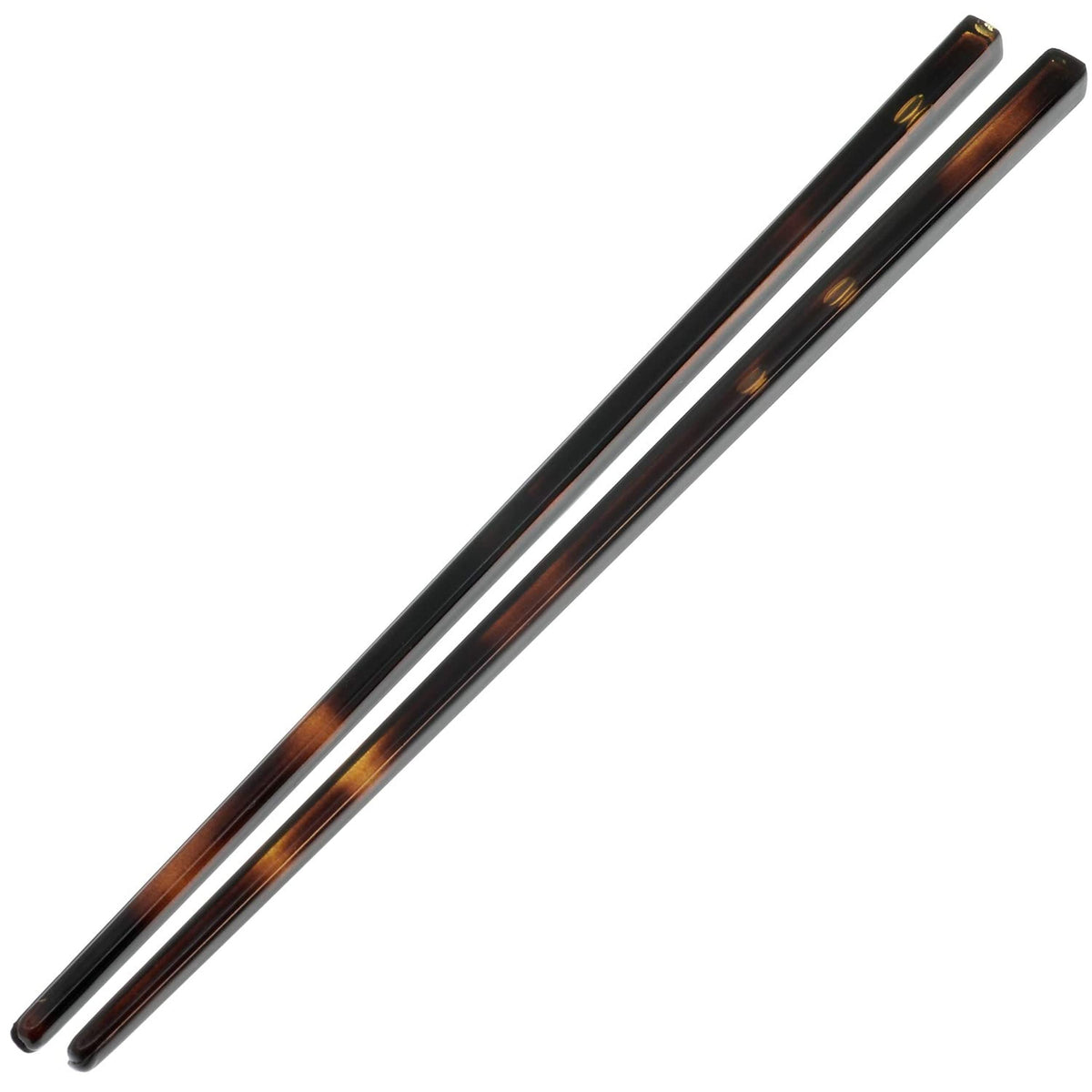 Camila Paris AD28/2 hair pin close-up in tortoise shell showing secure hold for updos.