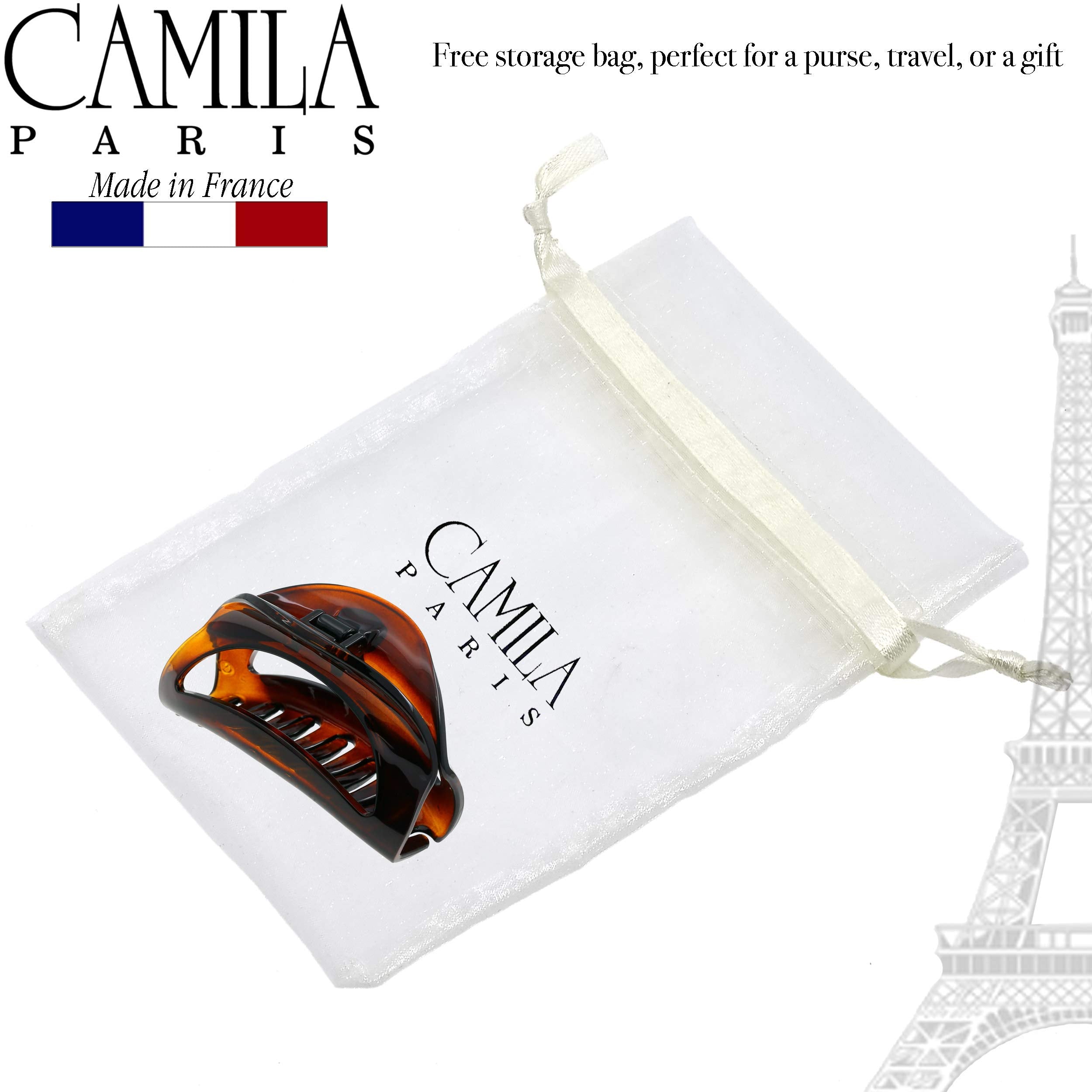 Camila Paris CP1561 inside-teeth grip detail proving secure hold for all hair types
