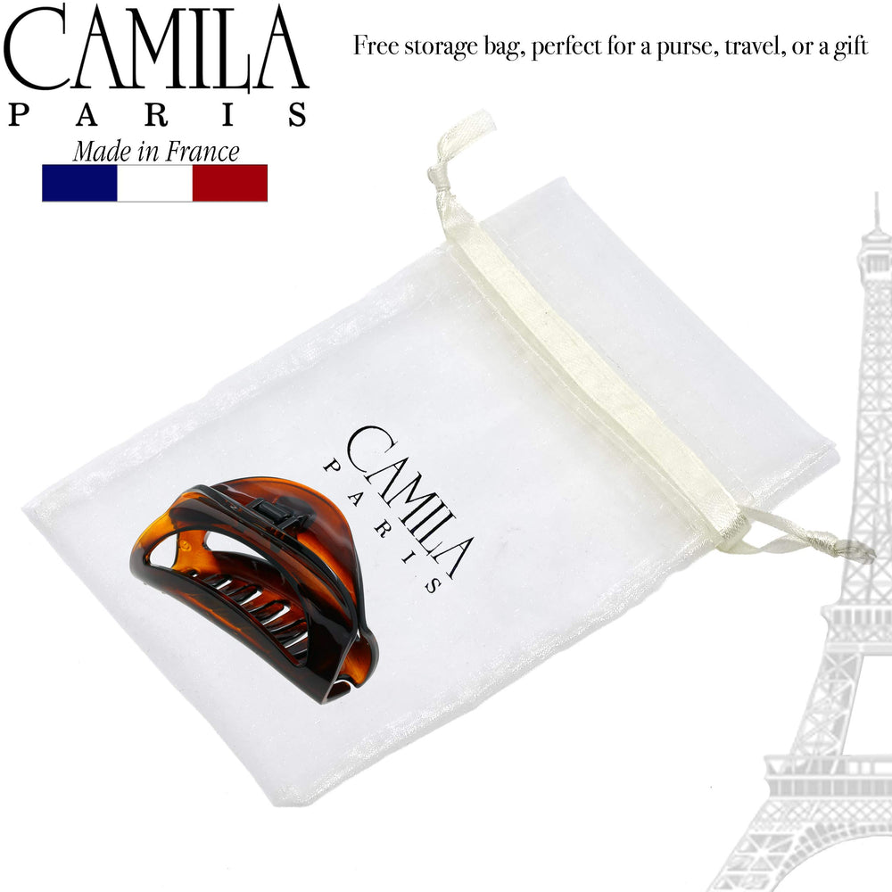 Camila Paris CP1561 inside-teeth grip detail proving secure hold for all hair types