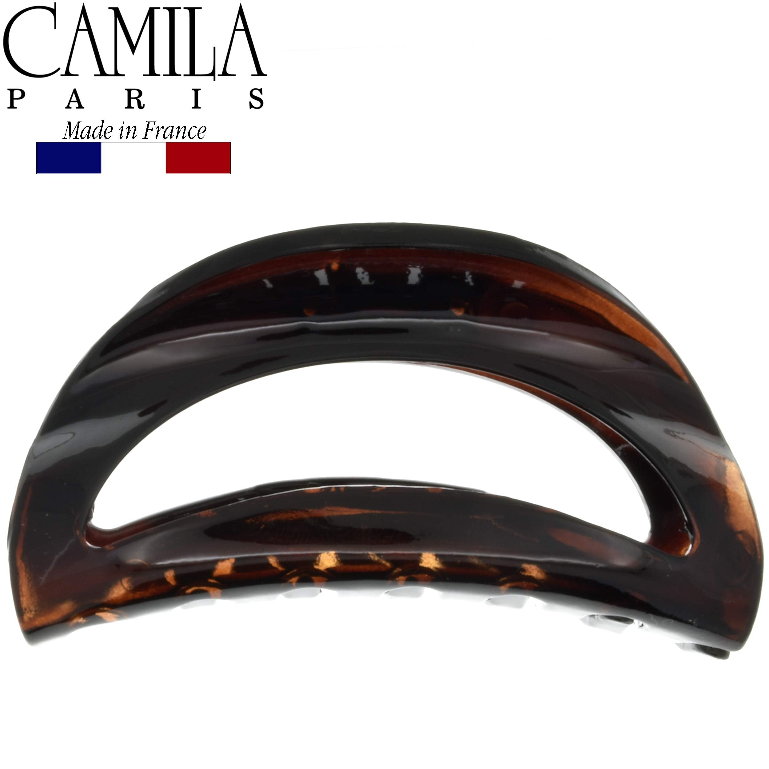 Camila Paris CP1562 inside-teeth secure grip helps hold all hair types.