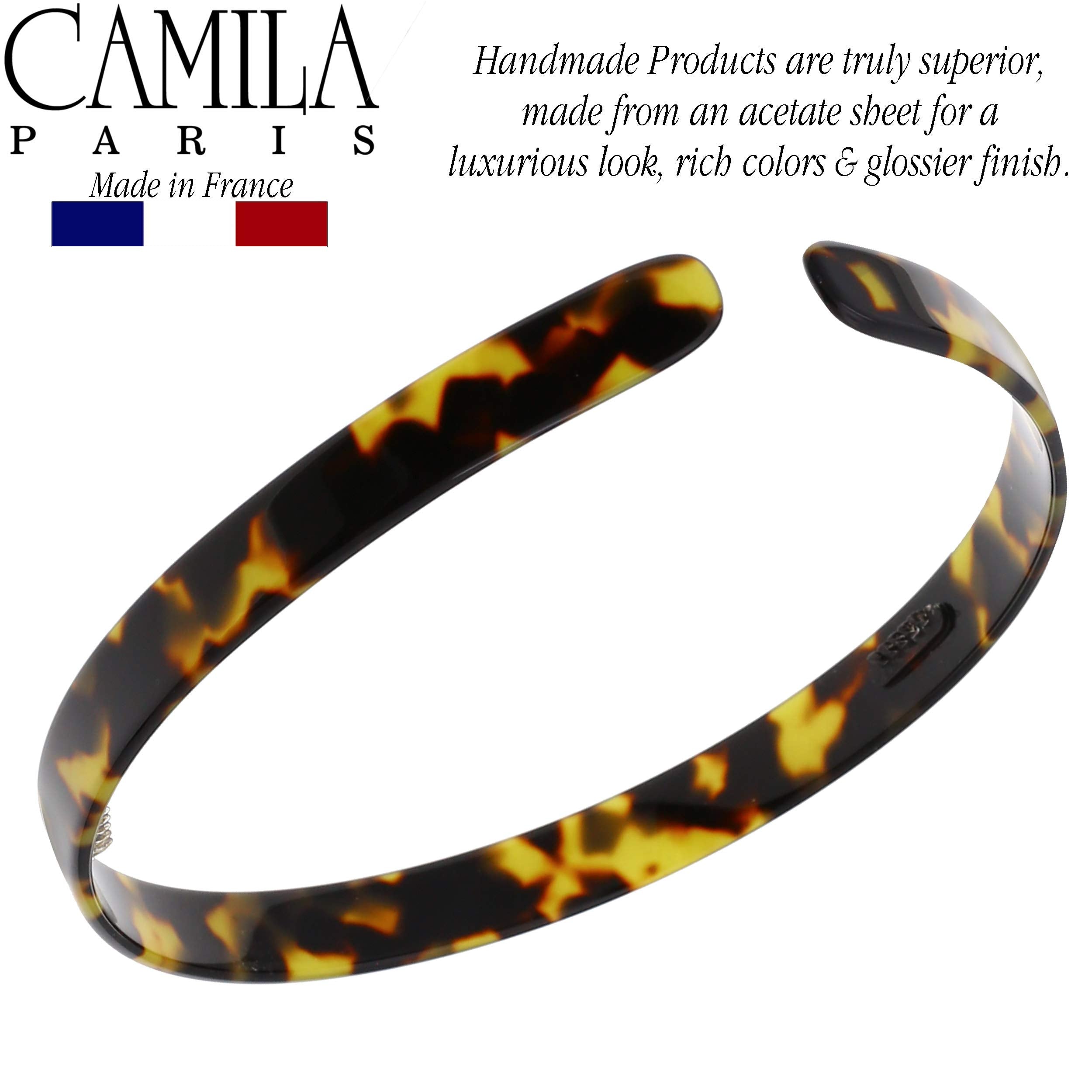 Camila Paris CP2003 headband's flexible design suits thick or thin hair.