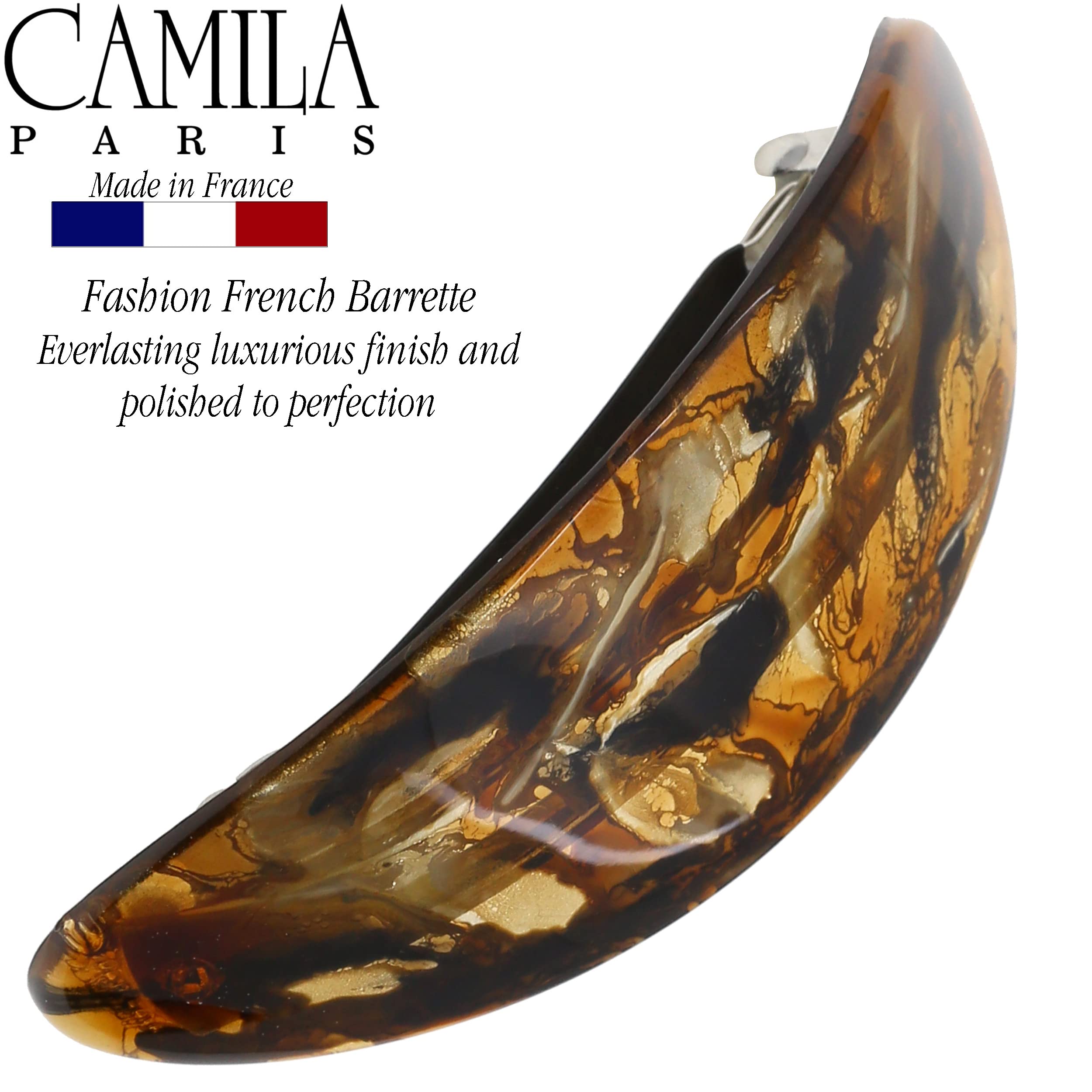 Camila Paris CP3322 strong closure barrette hair clip for thick or fine hair