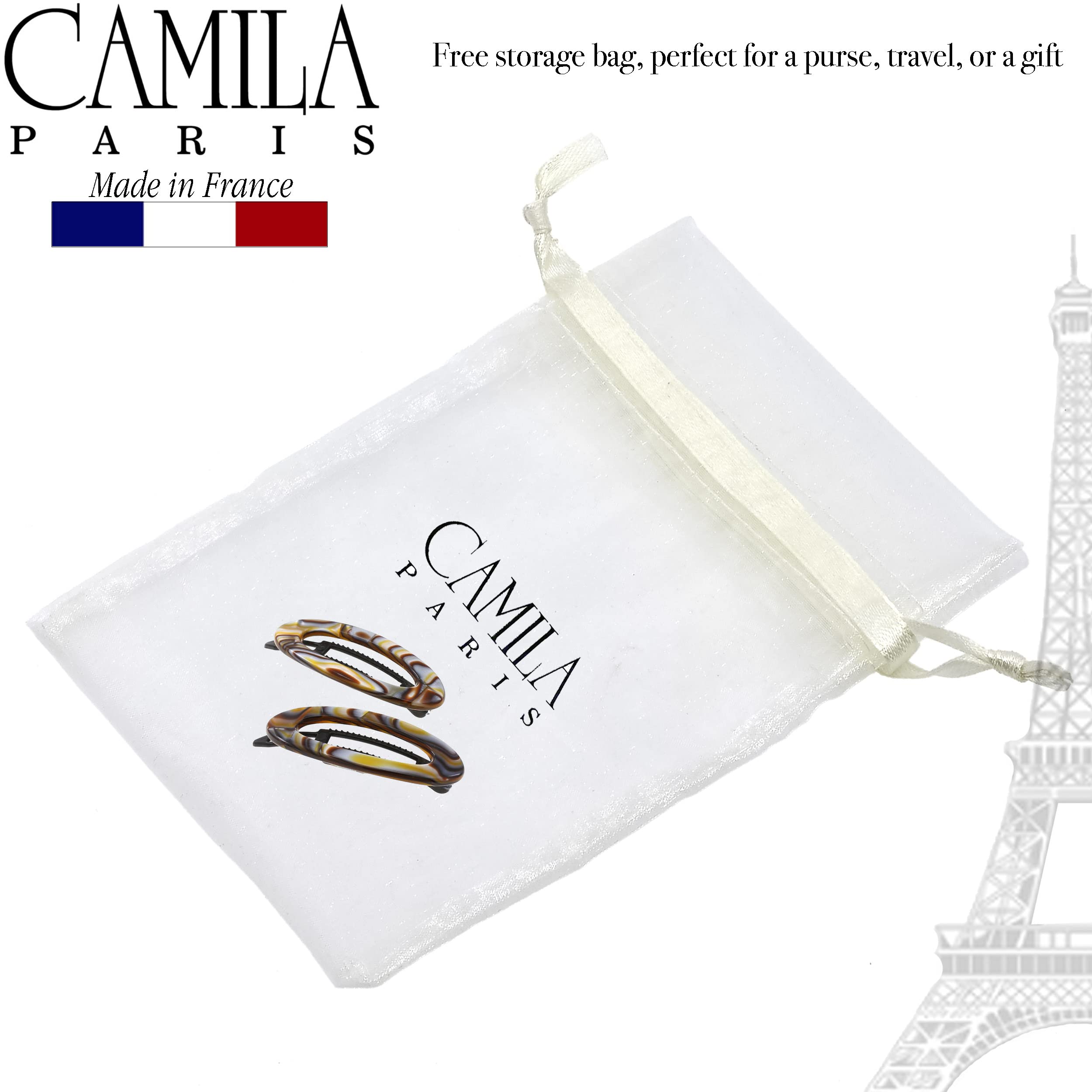 Camila Paris CP3367 cellulose acetate close-up reveals premium build.