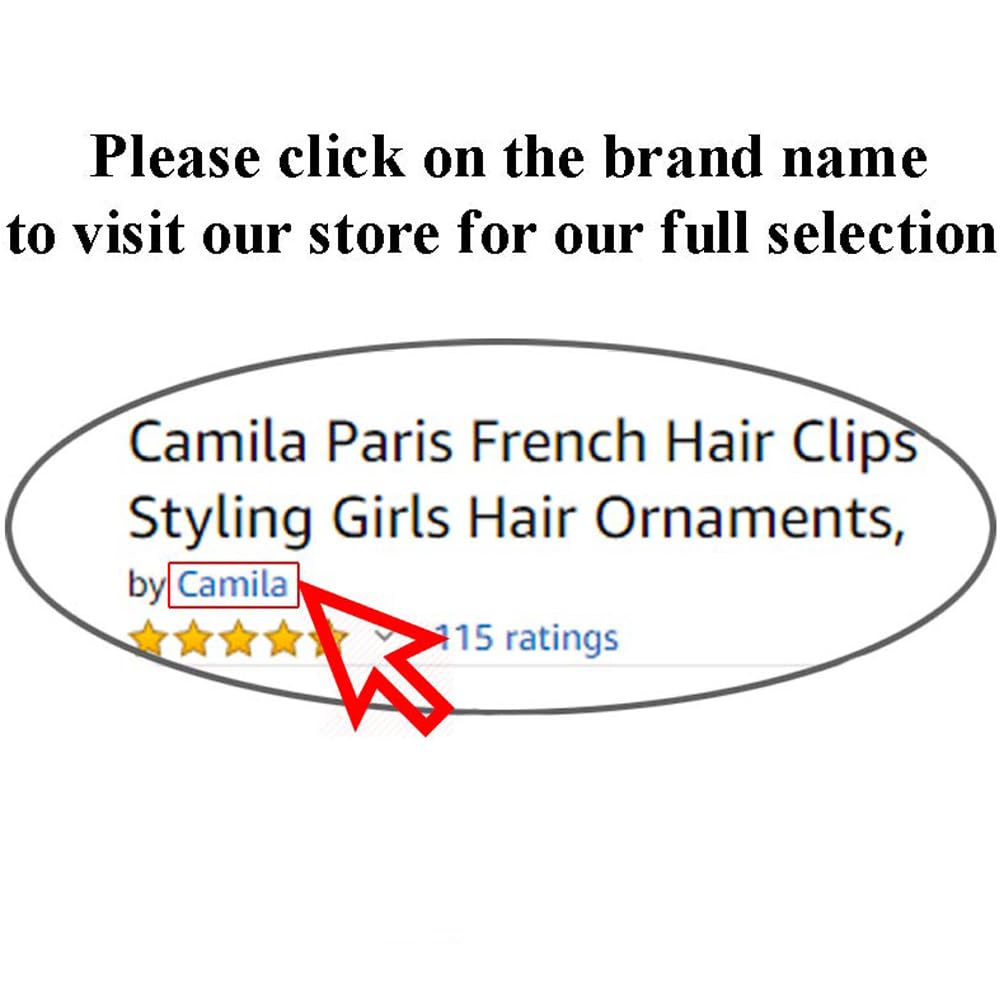 Camila Paris CP3367 girls barrette styling for neat kid-friendly hair.