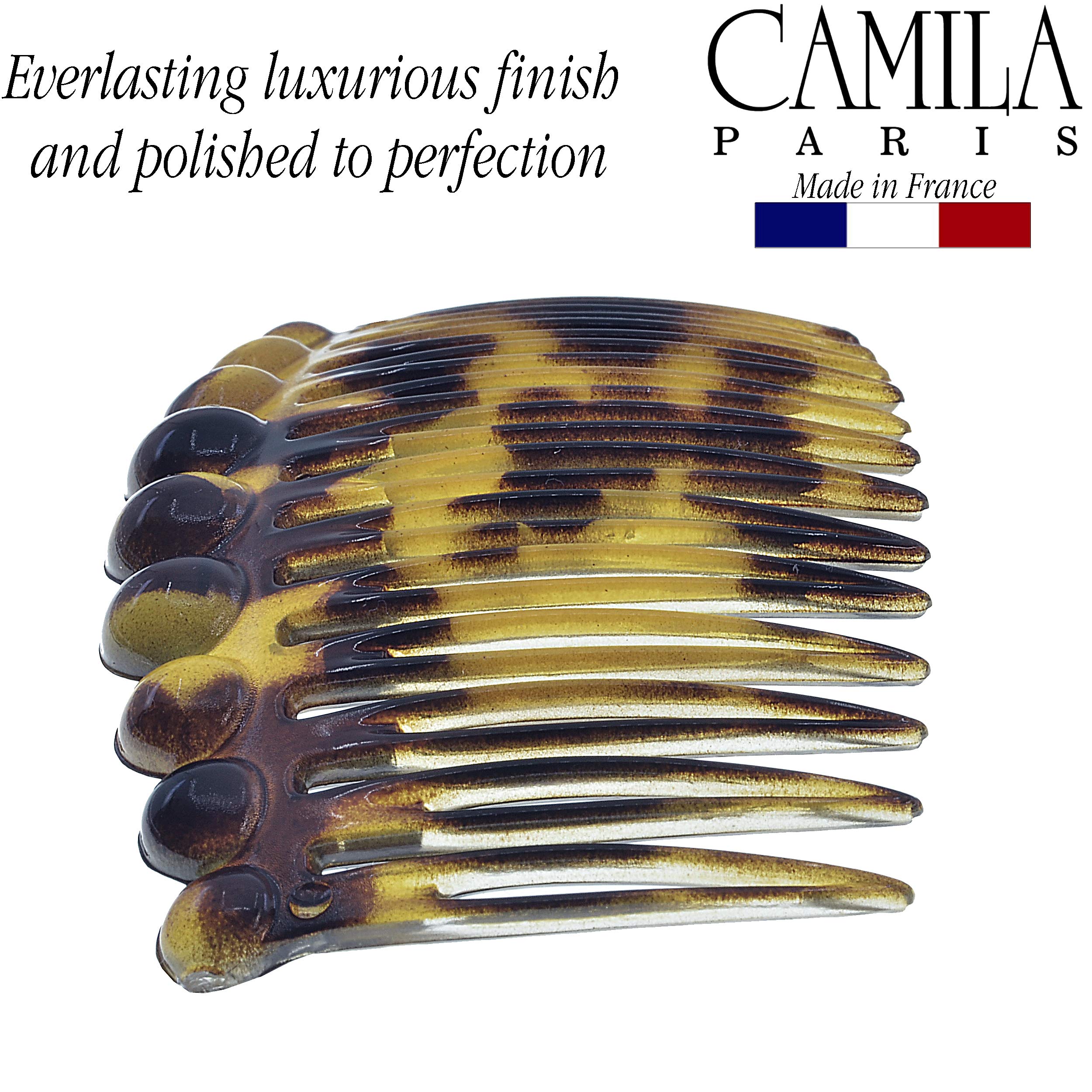 Camila Paris interlocking combs grip all hair types without slipping