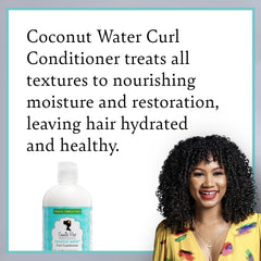Camille Rose coconut oil ingredient close-up emphasizing nourishment and softness for hair