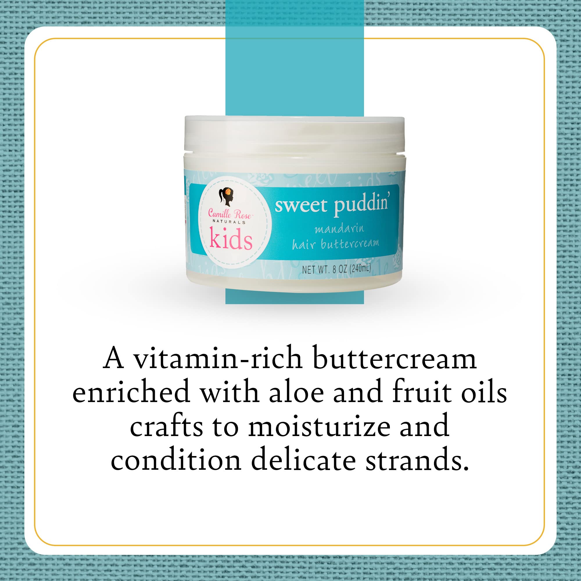 Sweet Puddin’ used as a styler for braids and twists.