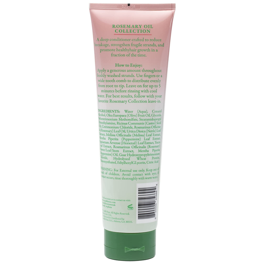 Camille Rose Rosemary Oil rinse-water image suggests a refreshing cool finish