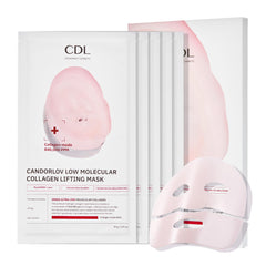 CANDORLOV Overnight Collagen Lifting Mask close-up shows deep hydration and firmer skin