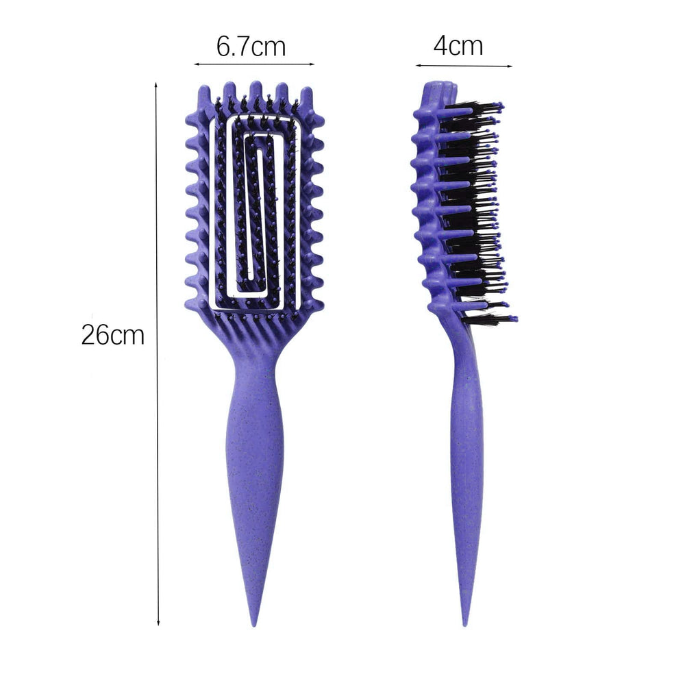 Candybrush vented lightweight design glides through hair with minimal snag