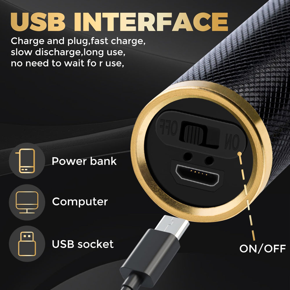 Candyfouse USB-C charging supports cordless styling on the go.
