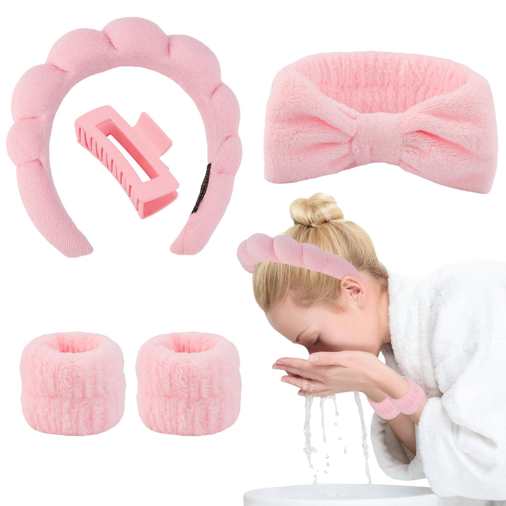 Canitor face-wash routine headband supports comfortable skincare