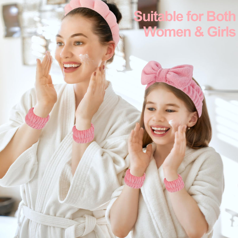 Canitor face wash wristbands prevent drips during routines