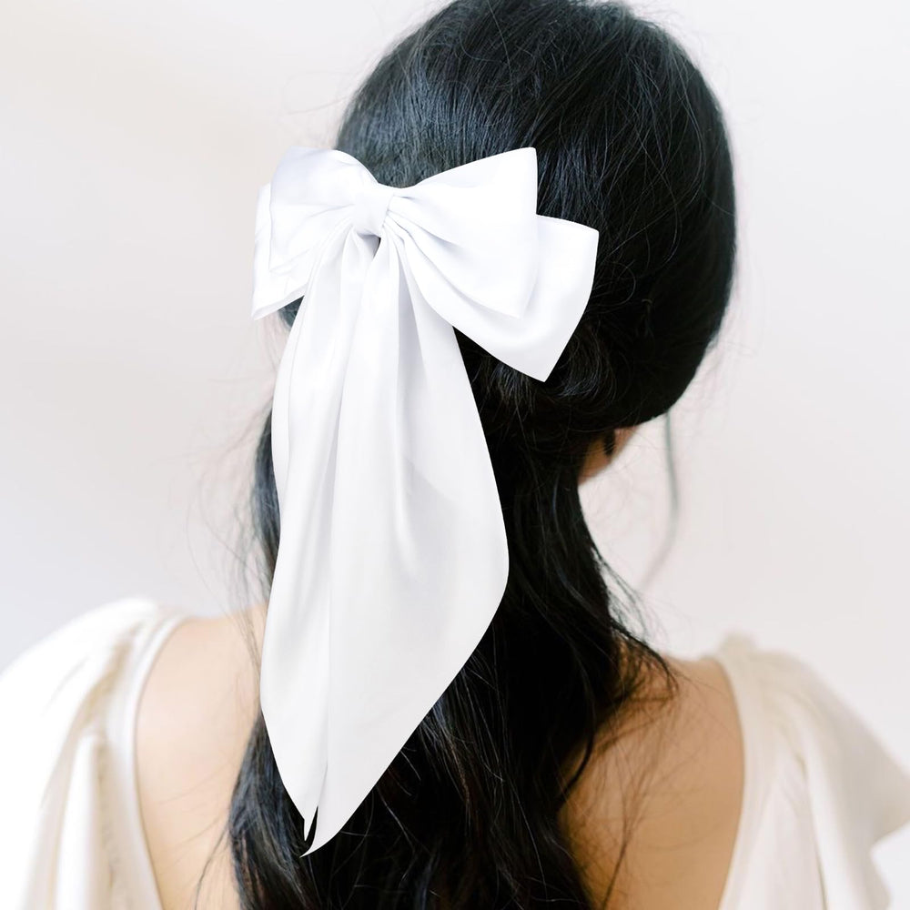 Canitor hair bows long-tail design for dramatic movement