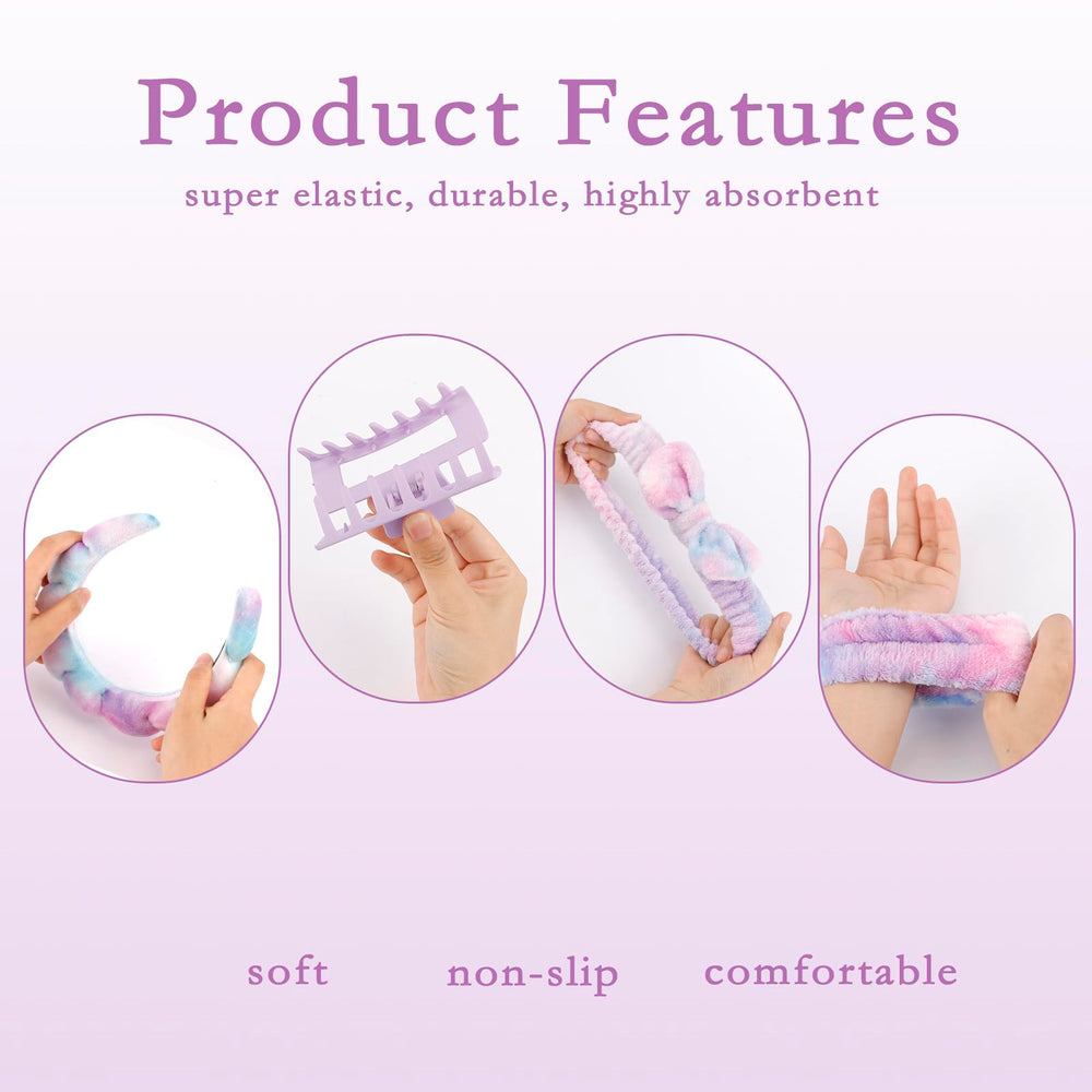 Canitor non-slip design keeps headbands in place during routines.