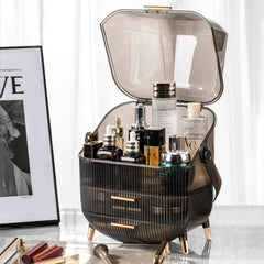 CANITORON cosmetics organizer highlighting clear display for quick selection