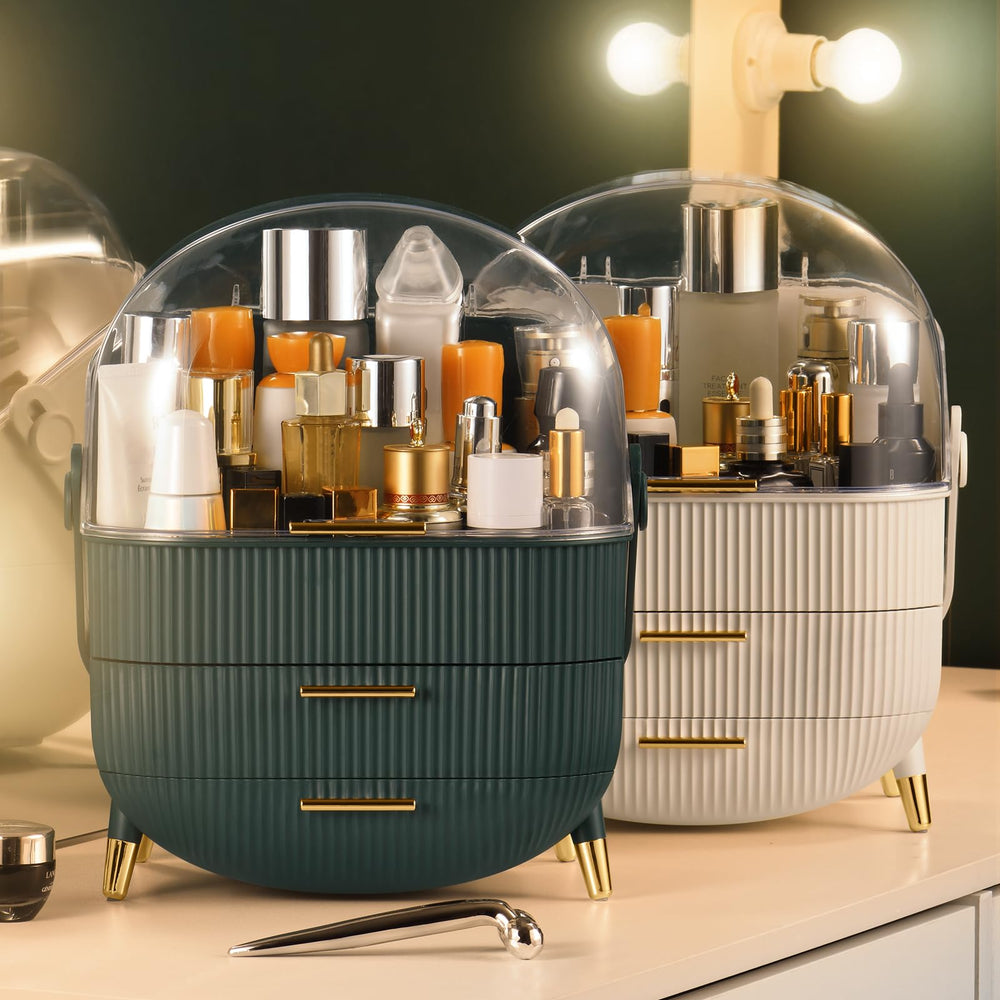 CANITORON gift-ready packaging display highlight a practical storage solution for skincare and makeup