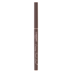 CANMAKE Creamy Touch Liner cap close-up in Cloudy Gray for precise control.