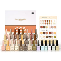 CANNI 30Pcs Hema-free bottle closeup highlights safe formula and glossy finish.