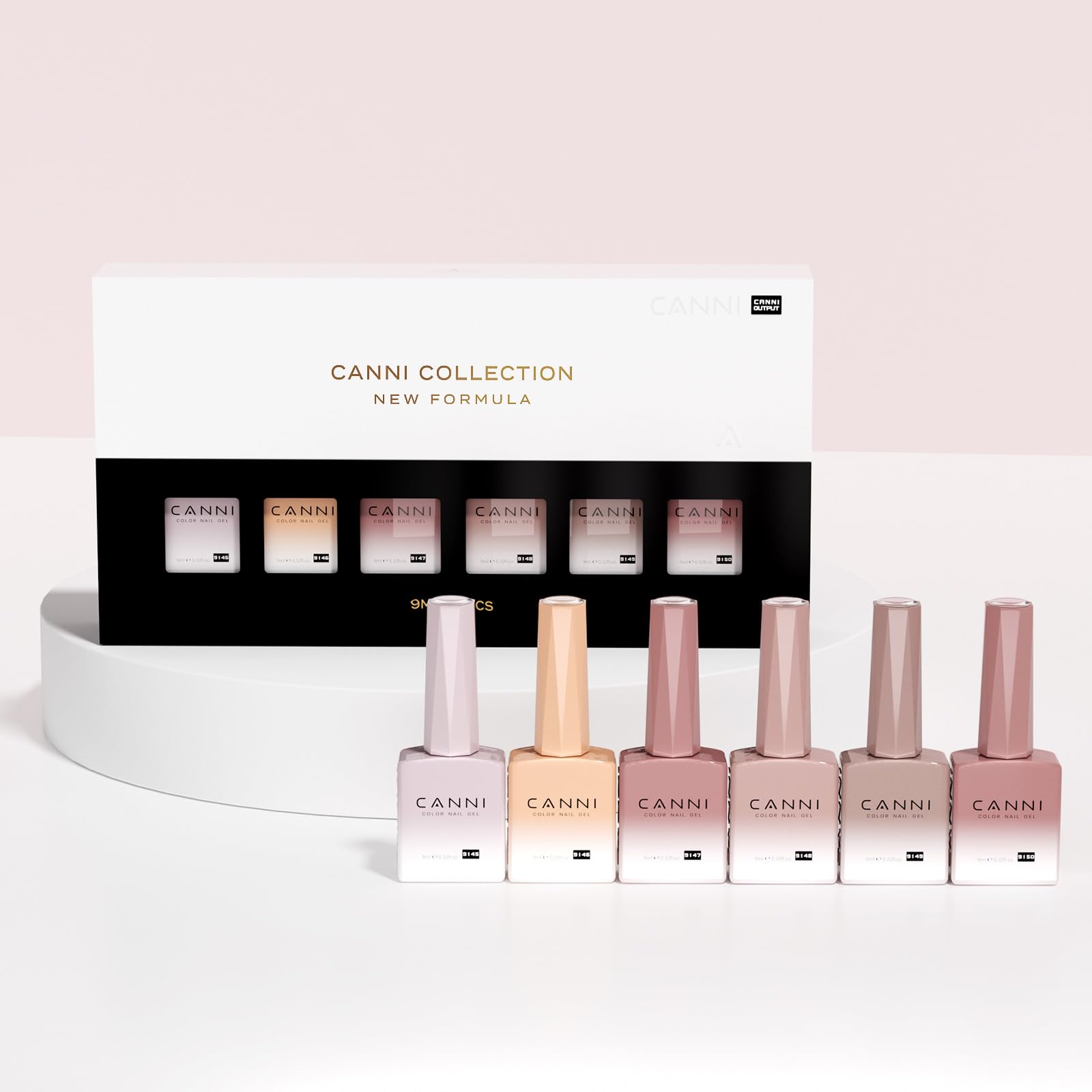 CANNI base and top coat required for lasting wear.