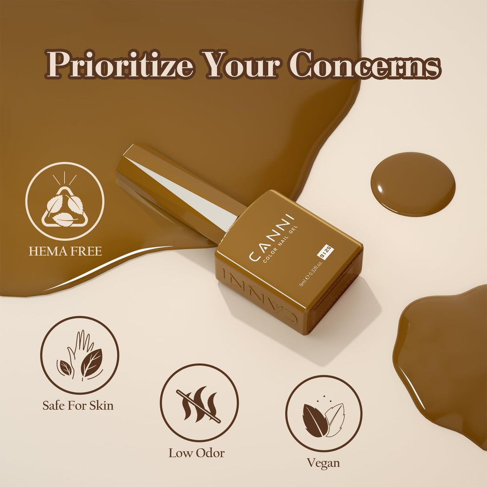 CANNI skin-tone gel bottle for a seamless natural look.