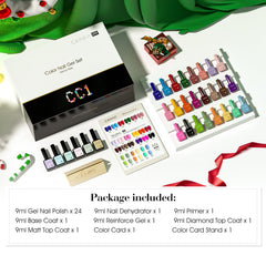 CANNI CC1 color collection includes black, pink, nude, red, blue, green for versatile looks.