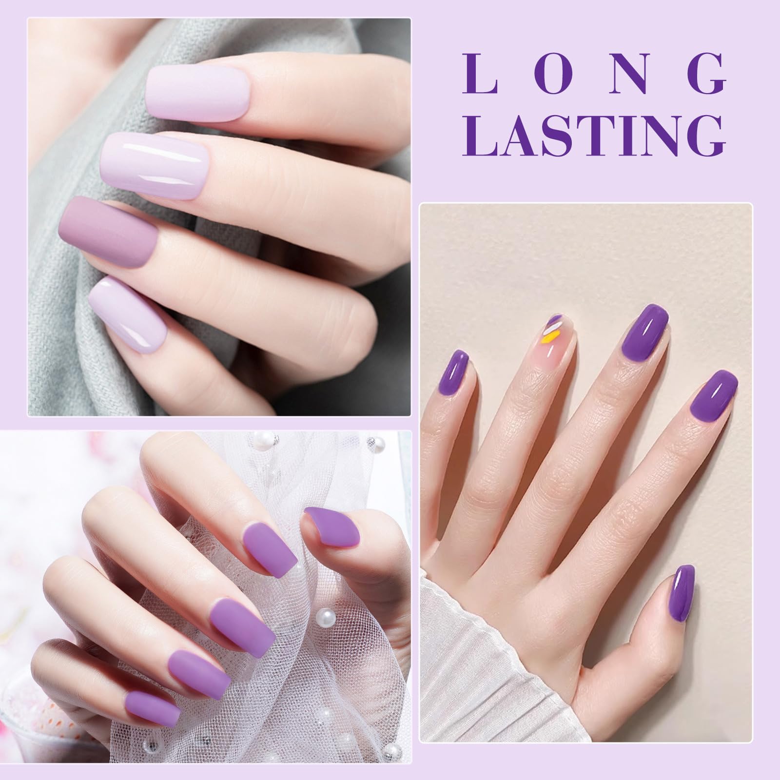 CANNI six-shade color swatches help plan DIY manicures