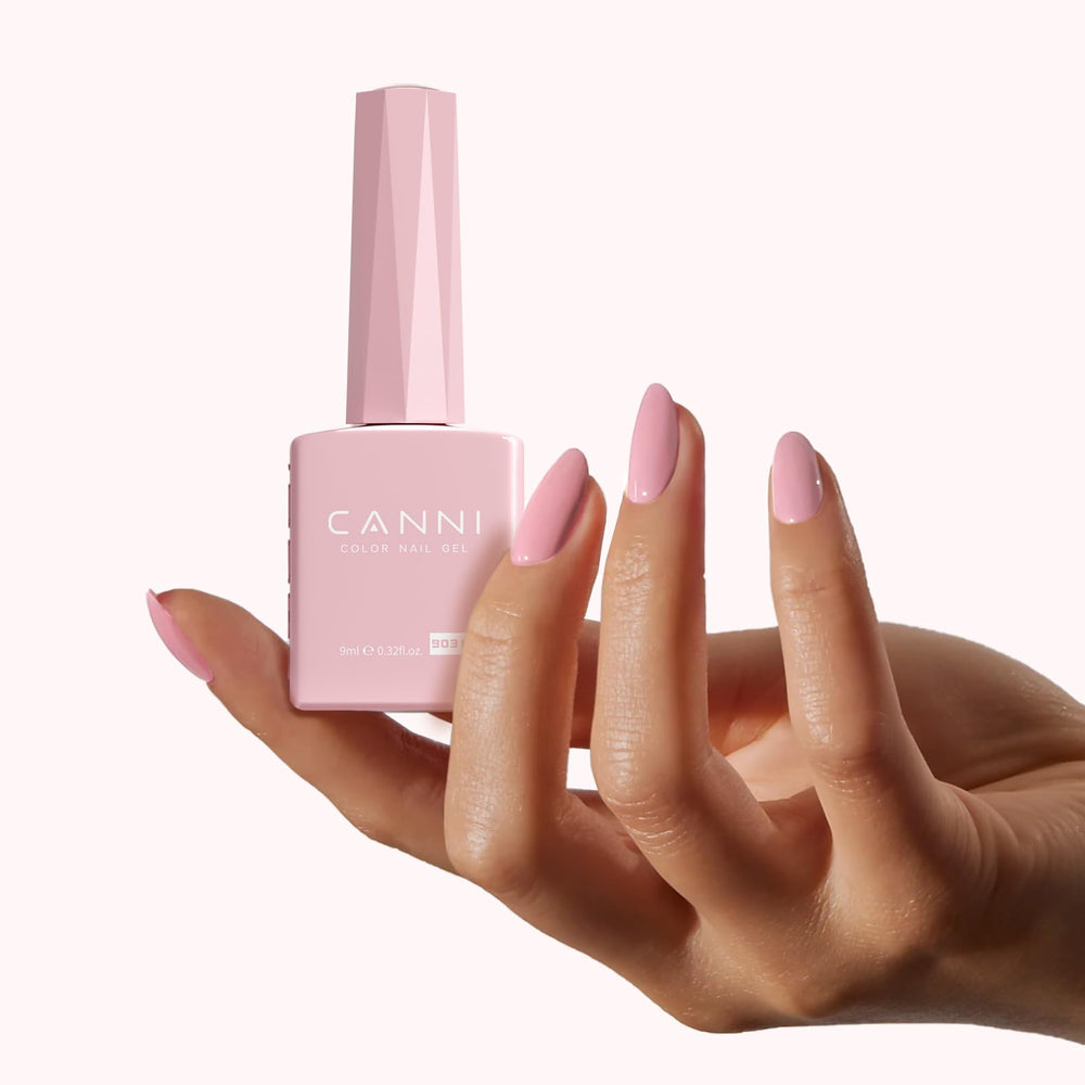 CANNI: curado bajo UV/LED de 90–120 segundos.