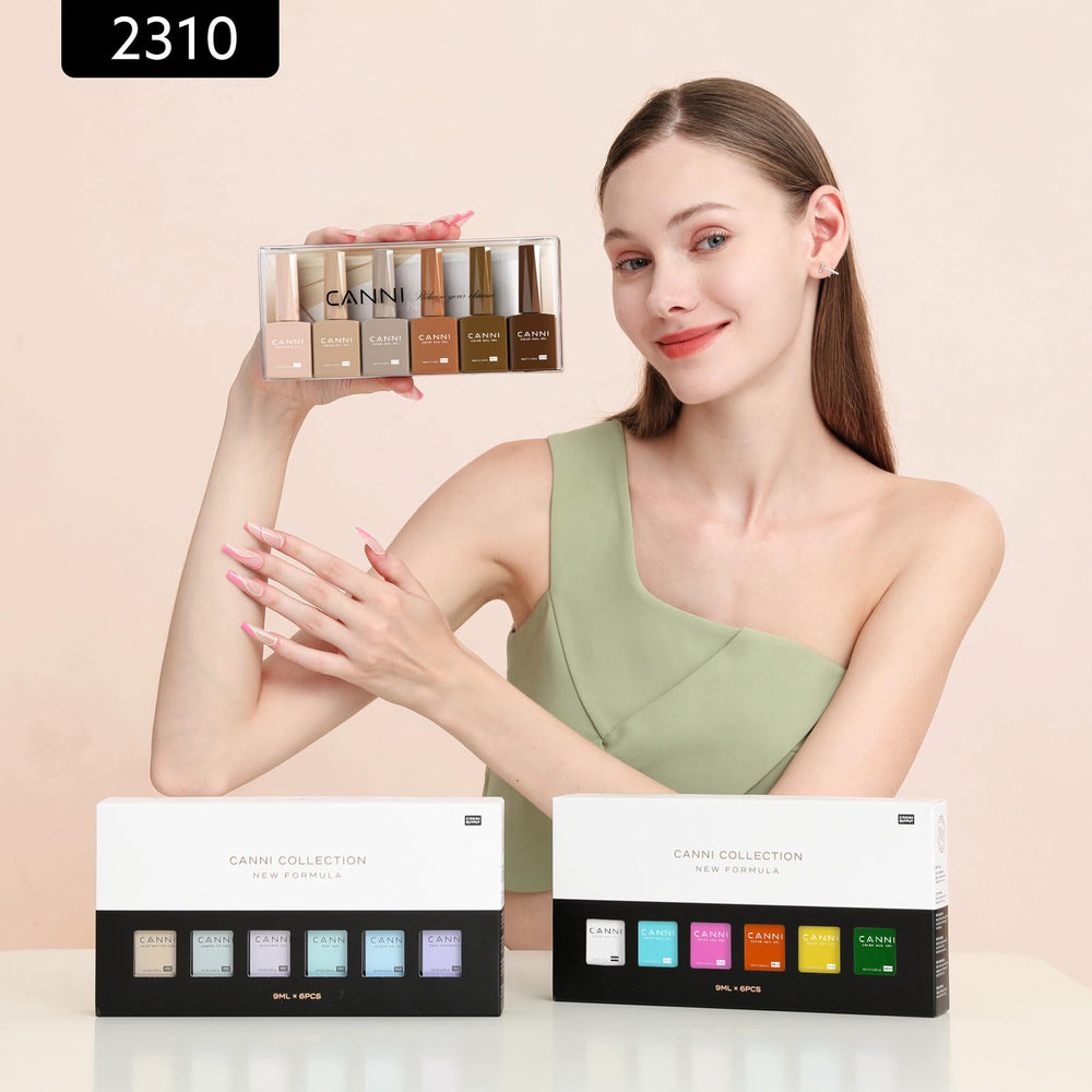 Fall-inspired gel nails created at home for chic DIY look