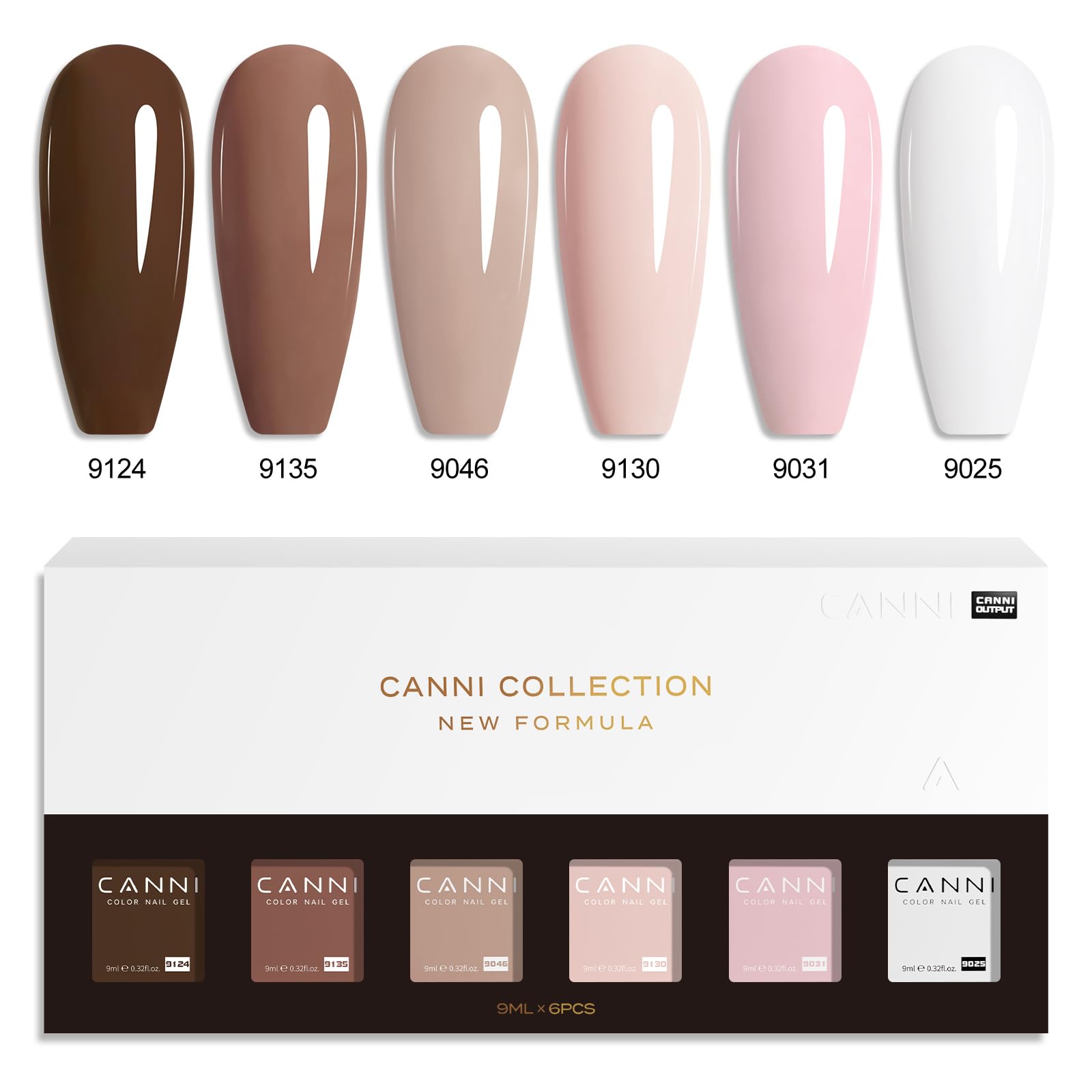 CANNI gel kit supports salon-like nails at home via LED/UV curing.