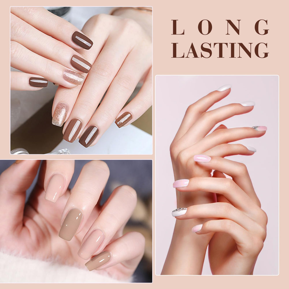 CANNI six-shade nude pink collection offers skin-tone friendly options for natural nails.