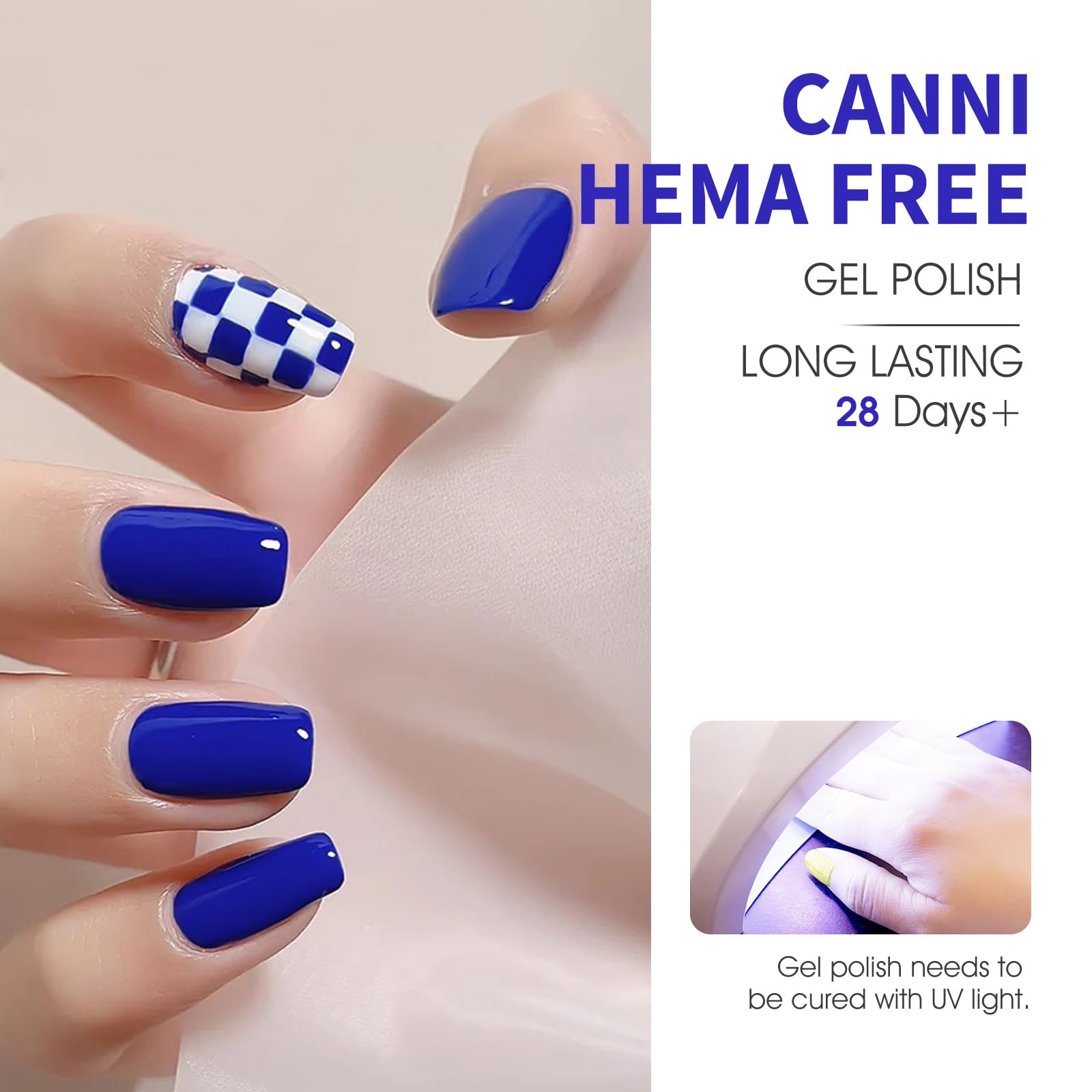 CANNI gel polish red bottle for statement nails and party-ready looks